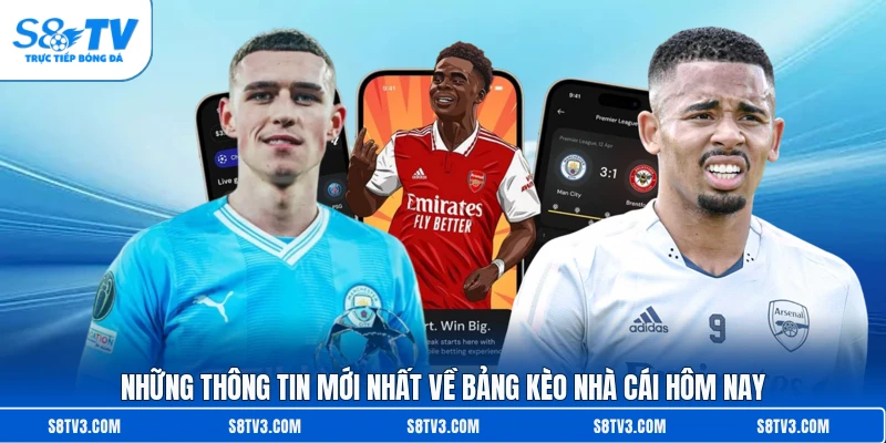 Những thông tin mới nhất về bảng kèo nhà cái hôm nay